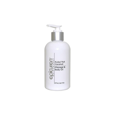 Epicuren Kukui Nut Coconut Massage and Body Oil