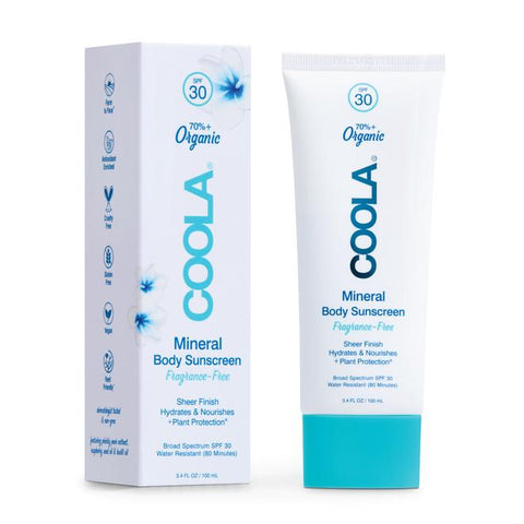 Coola Organic Mineral Body Sunscreen Tropical Coconut 3.4oz