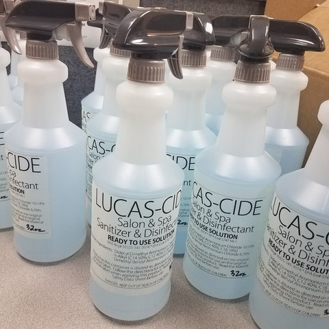 Lucas-Cide Disinfectant 16 oz. or 32 oz. bottle ****CURBSIDE PICKUP NO SHIPPING****